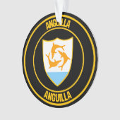 Emblème rond d'Anguilla (devant)