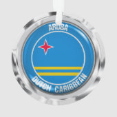 Emblème rond d'Aruba (dos)