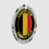 Emblème rond de Belgique (devant)