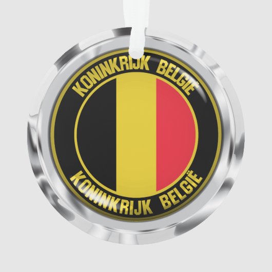 Emblème rond de Belgique (dos)