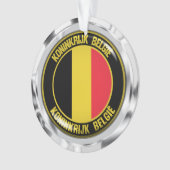 Emblème rond de Belgique (devant)