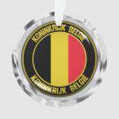 Emblème rond de Belgique (devant)