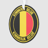 Emblème rond de Belgique (devant)