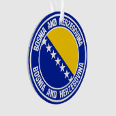 Emblème rond de Bosnie-Herzégovine (devant)