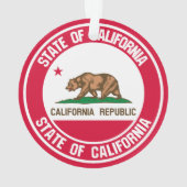 Emblème rond de Californie (dos)