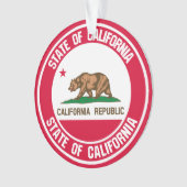 Emblème rond de Californie (devant)