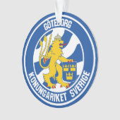 Emblème rond de Göteborg (devant)