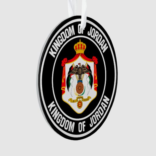 Emblème rond de Jordanie (devant)