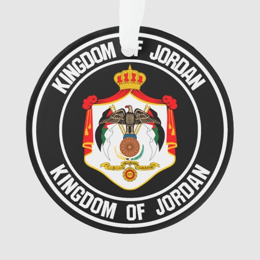 Emblème rond de Jordanie (devant)