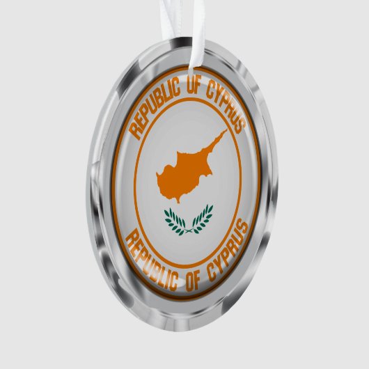 Emblème rond de la Chypre (devant)