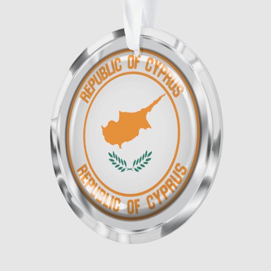 Emblème rond de la Chypre (devant)
