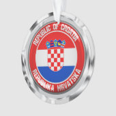 Emblème rond de la Croatie (devant)