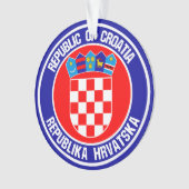 Emblème rond de la Croatie (devant)