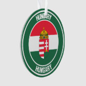 Emblème rond de la Hongrie (devant)