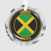 Emblème rond de la Jamaïque (dos)