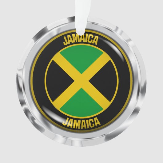 Emblème rond de la Jamaïque (devant)