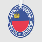 Emblème rond de la Liechtenstein (devant)