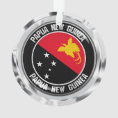 Emblème rond de la Papouasie-Nouvelle-Guinée (dos)