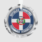 Emblème rond de la République Dominicaine (dos)