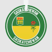 Emblème rond de la Saskatchewan (dos)