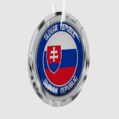 Emblème rond de la Slovaquie (devant)