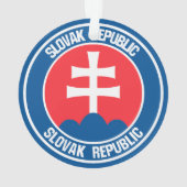 Emblème rond de la Slovaquie (dos)