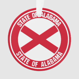 Emblème rond de l'Alabama