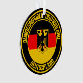 Emblème rond de l'Allemagne (devant)