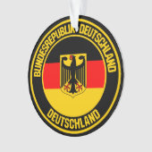 Emblème rond de l'Allemagne (devant)