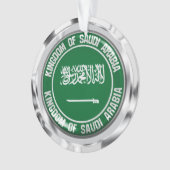 Emblème rond de l'Arabie Saoudite (devant)