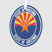 Emblème rond de l'Arizona (devant)