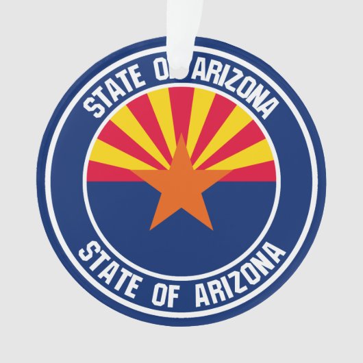 Emblème rond de l'Arizona (devant)