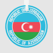 Emblème rond de l'Azerbaïdjan (dos)