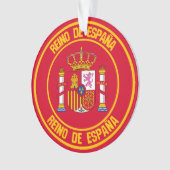 Emblème rond de l'Espagne (devant)