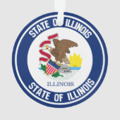 Emblème rond de l'Illinois (dos)