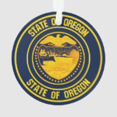 Emblème rond de l'Oregon (dos)