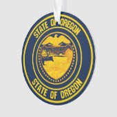Emblème rond de l'Oregon (devant)