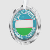 Emblème rond de l'Ouzbékistan (devant)