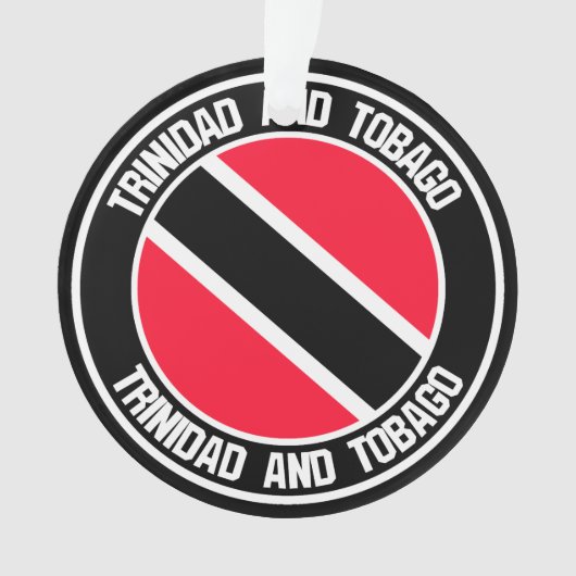 Emblème rond de Trinité-et-Tobago (devant)