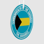 Emblème rond des Bahamas (devant)
