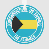 Emblème rond des Bahamas (dos)