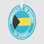 Emblème rond des Bahamas (devant)