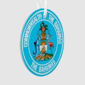 Emblème rond des Bahamas (devant)