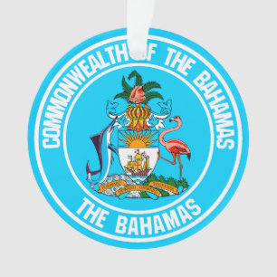 Emblème rond des Bahamas