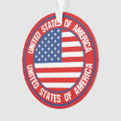 Emblème rond des États-Unis (devant)
