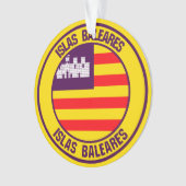 Emblème rond des îles Baléares (devant)