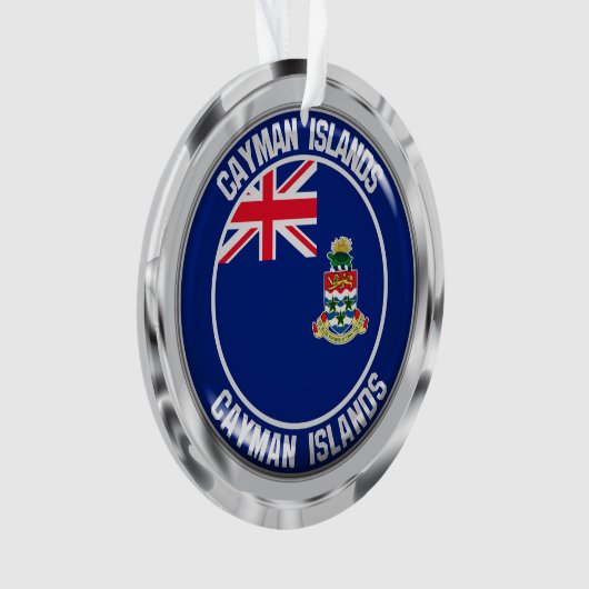Emblème rond des Îles Caïman (devant)