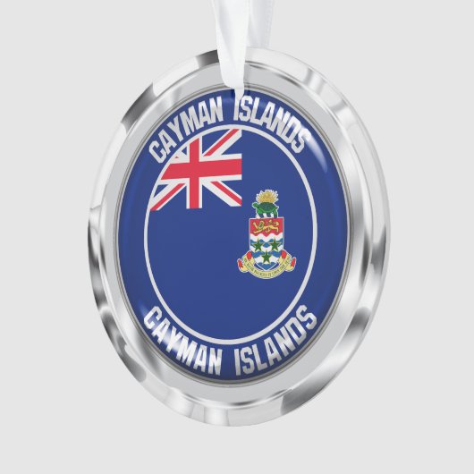 Emblème rond des Îles Caïman (devant)