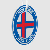 Emblème rond des îles Féroé (devant)