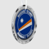 Emblème rond des Îles Marshall (devant)